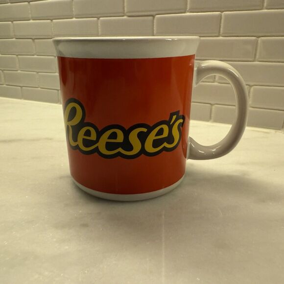 Reese's Peanut Butter Ceramic Coffee Cup‎ Mug Galerie 3.5” - Picture 2 of 7
